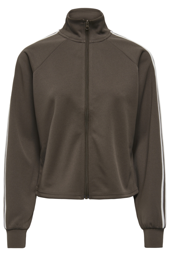 Only bruine dames vest | Vooraanzicht