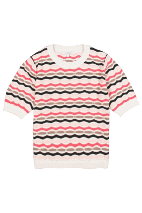 Garcia beige dames trui | Vooraanzicht