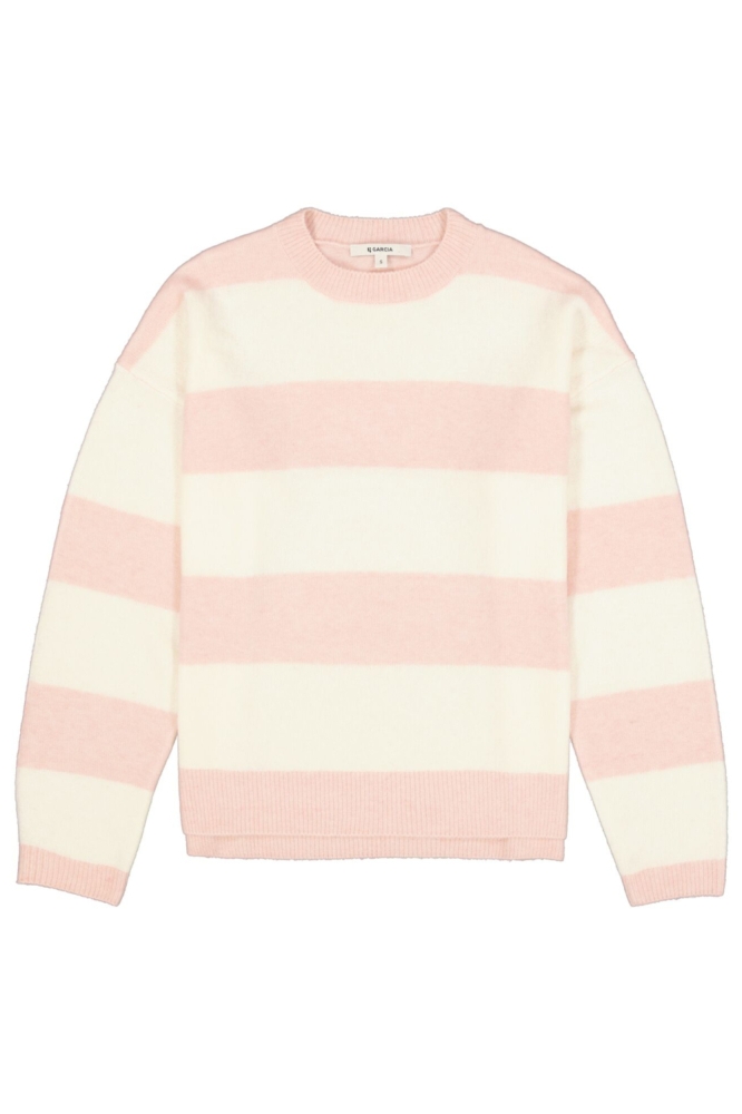 Garcia roze dames trui | Vooraanzicht