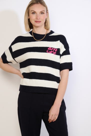 LolaLiza Trui N BLOCAMORE 04007172 2723 Navy/Offwhite