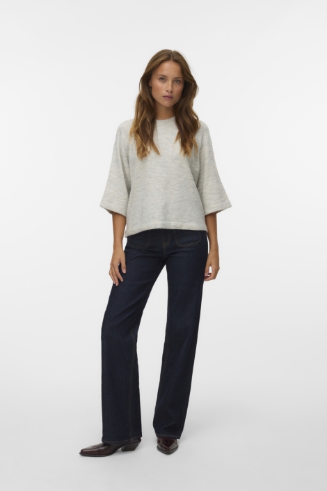 Vero Moda grijze dames trui | Model