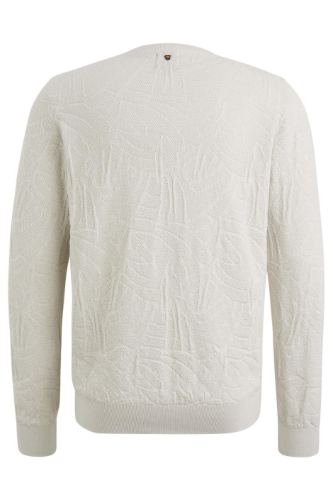 PME legend beige heren trui | Achteraanzicht