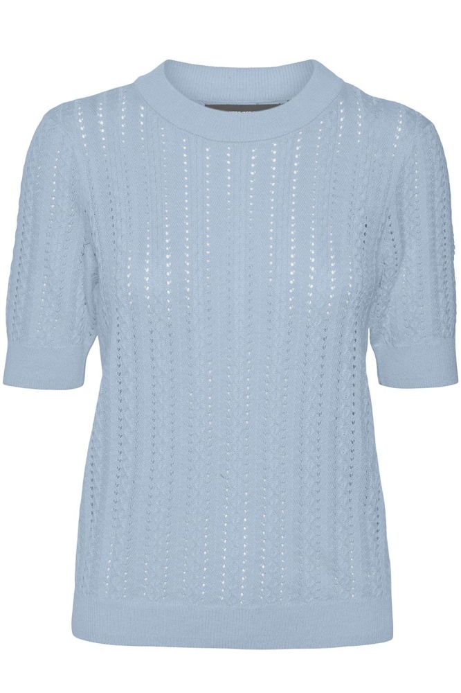 Vero Moda blauwe dames trui | Vooraanzicht