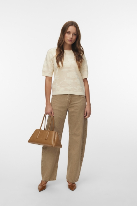 Vero Moda beige dames trui | Model