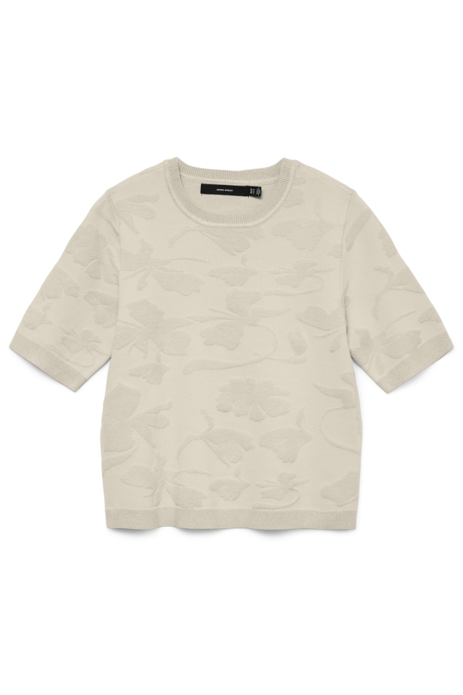 Vero Moda beige dames trui | Vooraanzicht