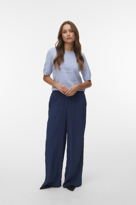 Vero Moda blauwe dames trui | Model