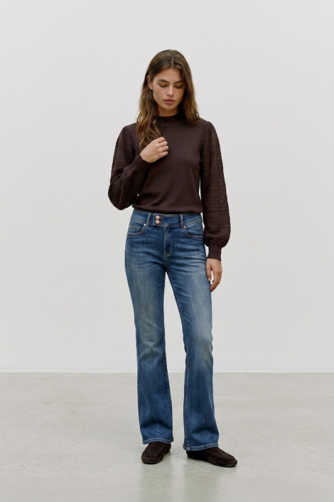 Vero Moda bruine dames trui | Model