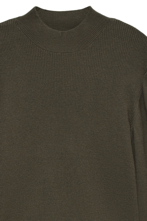 Vero Moda groene dames trui | Close up