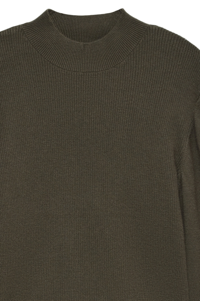 Vero Moda groene dames trui | Close up