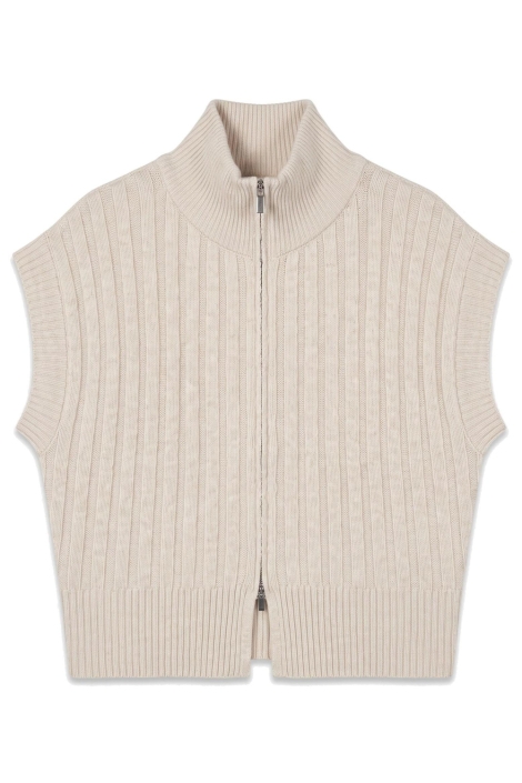 Vero Moda beige dames vest | Vooraanzicht