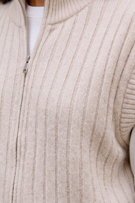 Vero Moda beige dames vest | Close up