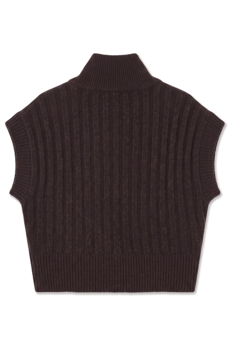 Vero Moda bruine dames vest | Achteraanzicht