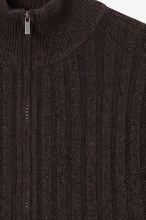 Vero Moda bruine dames vest | Close up