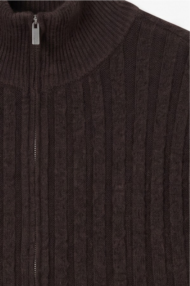 Vero Moda bruine dames vest | Close up