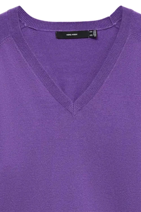 Vero Moda paarse dames trui | Close up