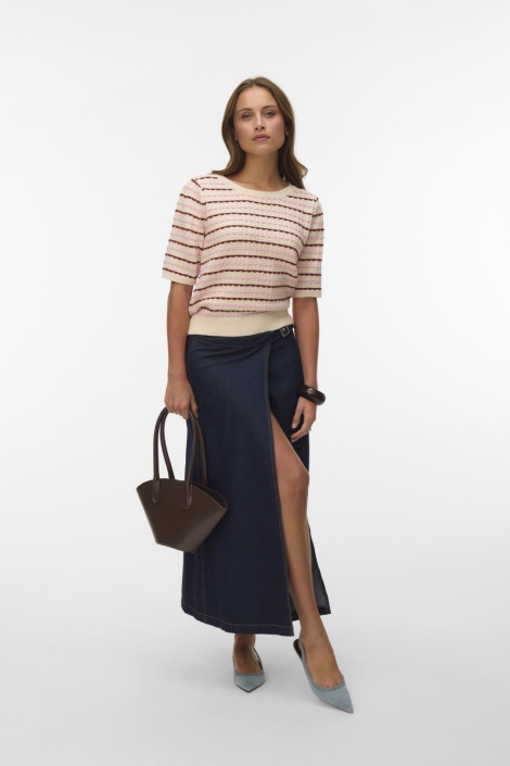 Vero Moda beige dames trui | Model