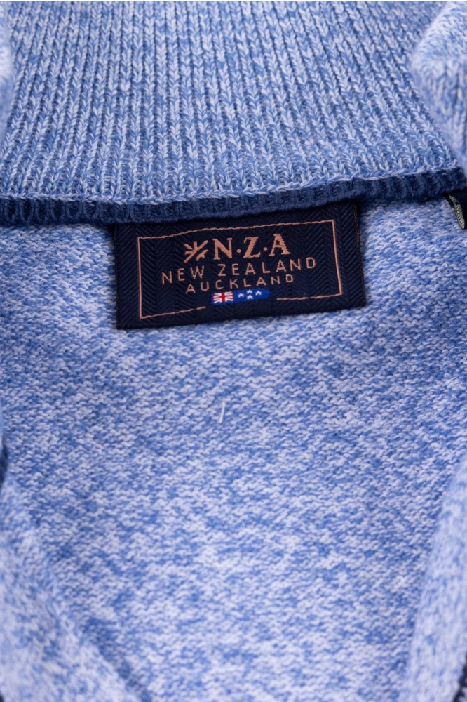 NZA blauwe heren trui | Kleurstaal