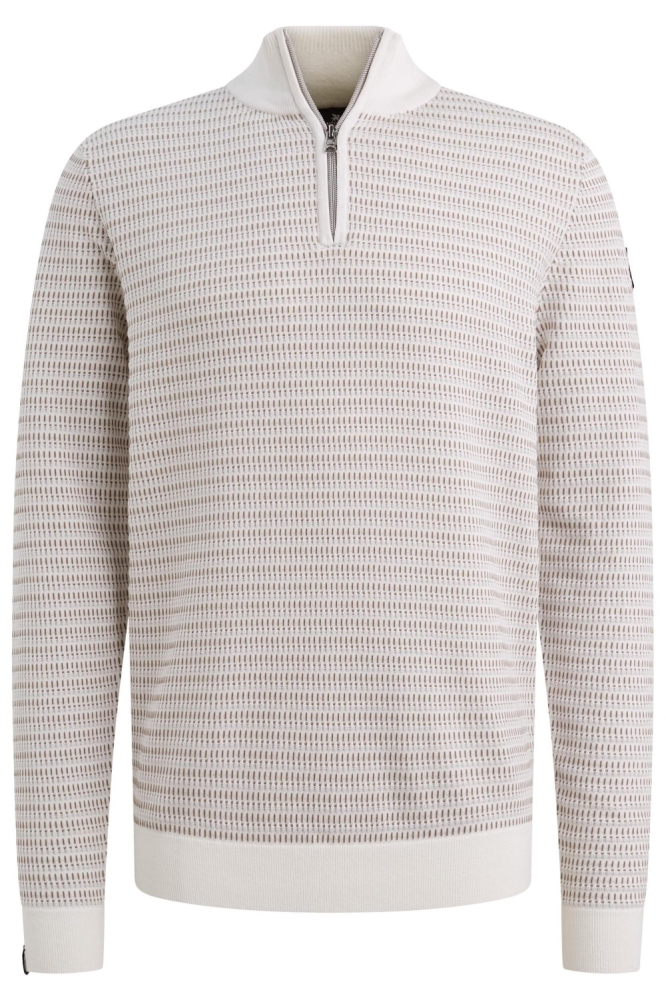 Vanguard witte heren trui | Vooraanzicht