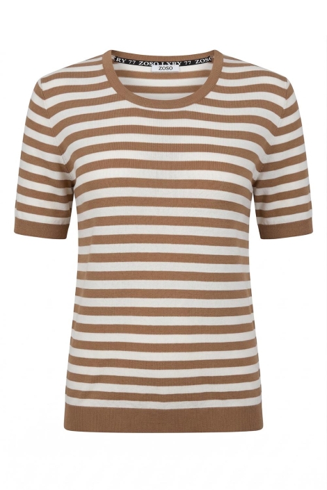 Zoso witte dames t-shirt | Vooraanzicht