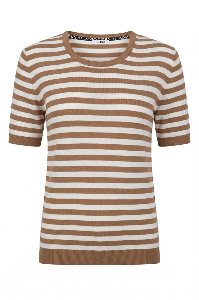 Zoso witte dames t-shirt | Vooraanzicht