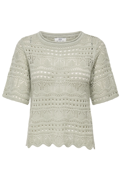 Jacqueline de Yong groene dames trui | Vooraanzicht