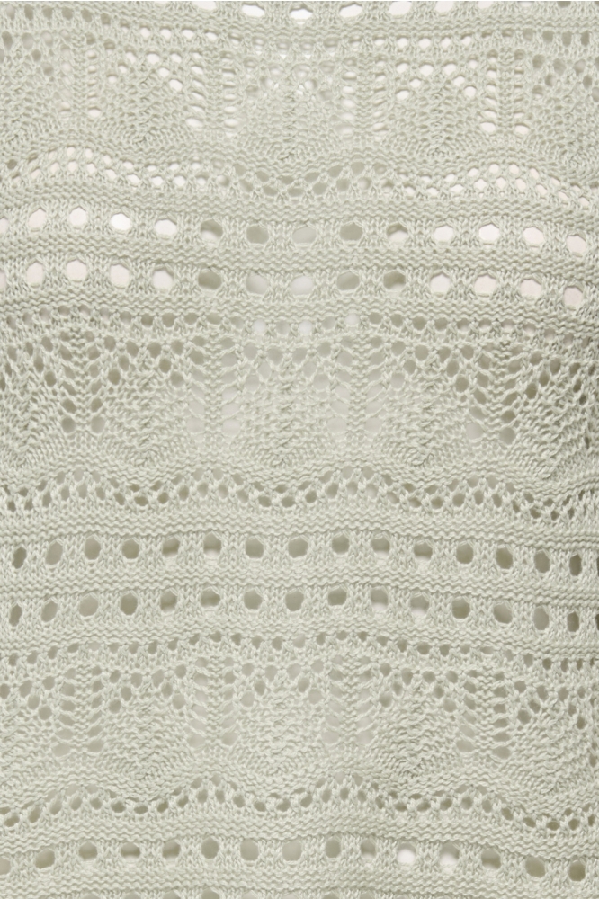 Jacqueline de Yong groene dames trui | Close up