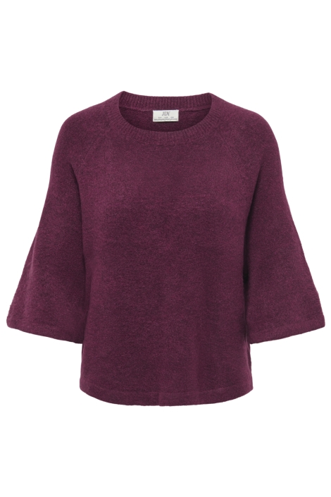 Jacqueline de Yong bordeaux dames trui | Vooraanzicht