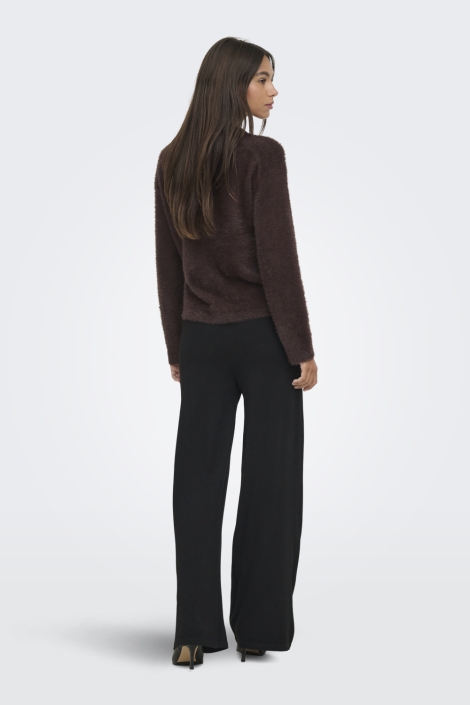 Jacqueline de Yong bruine dames trui | Model