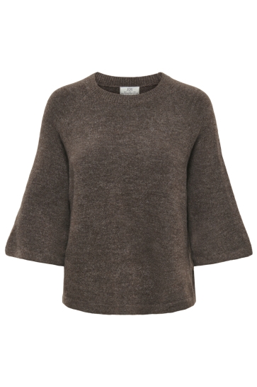 Jacqueline de Yong jdyelanora 3/4 pullover knt noos Bruin
