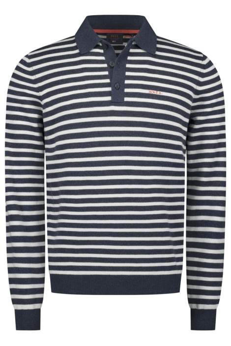 NZA blauwe heren trui | Vooraanzicht