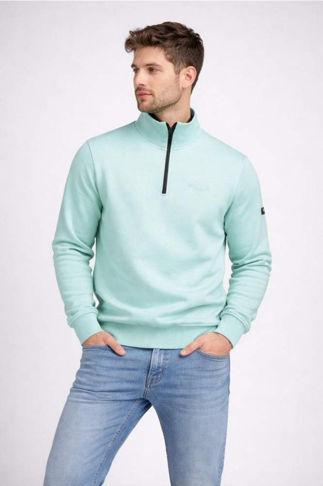 Ballin groene heren sweater | Model