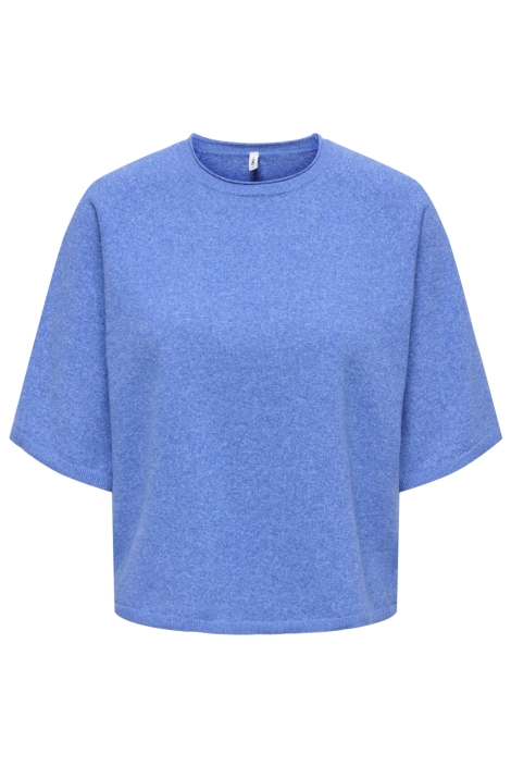 Only blauwe dames trui | Vooraanzicht