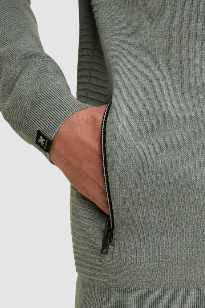 Vanguard blauwe heren vest | Close up