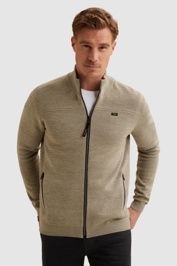 Vanguard Vest VEST VAN KATOEN MODAL MET RITSSLUITING VKC2602354 8025