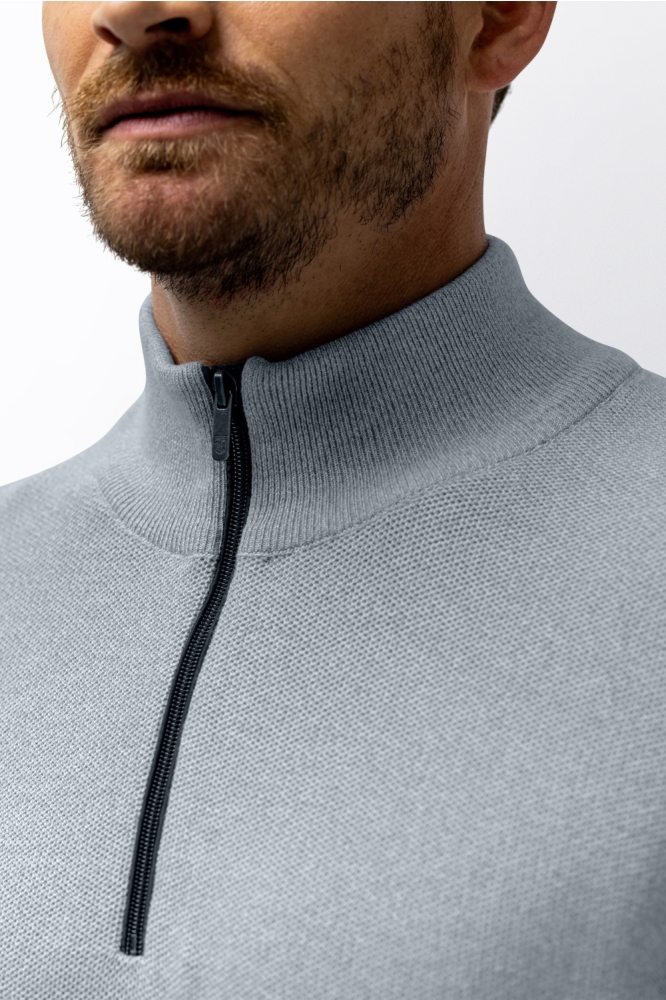 State of Art blauwe heren trui | Close up