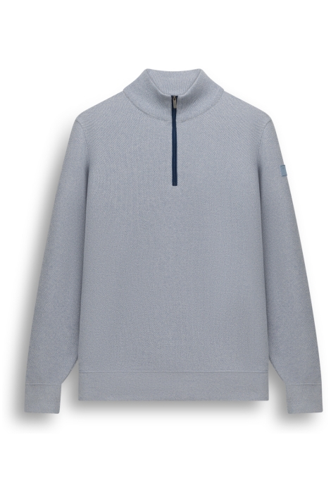 State of Art blauwe heren trui | Vooraanzicht