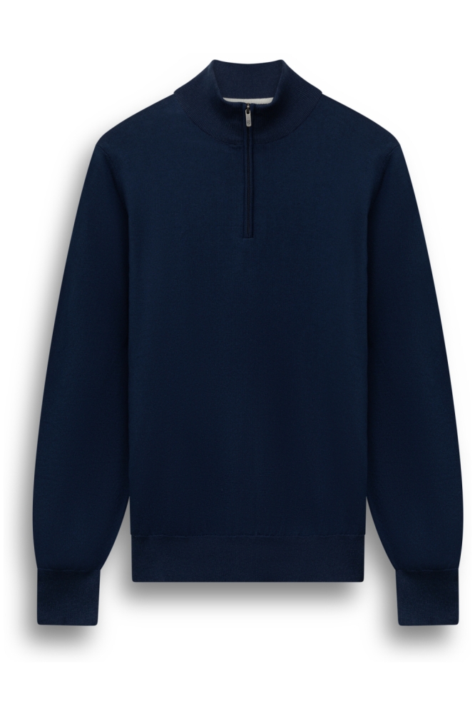 State of Art blauwe heren trui | Vooraanzicht