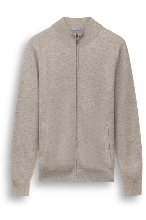 State of Art beige heren vest | Vooraanzicht