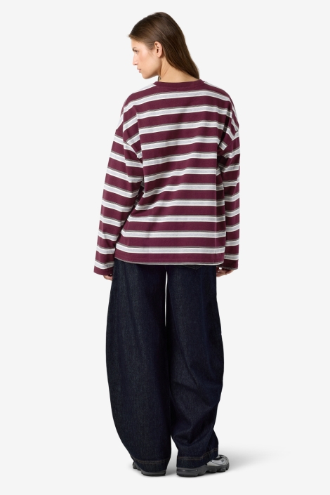 Noisy may bordeaux dames sweater | Model