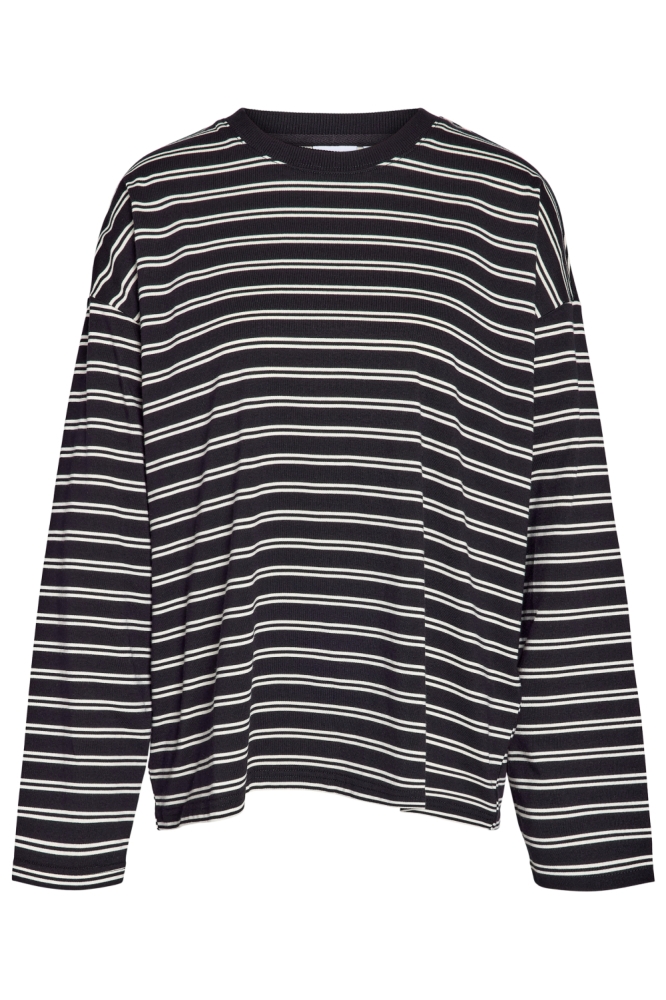 Noisy may zwarte dames sweater | Vooraanzicht