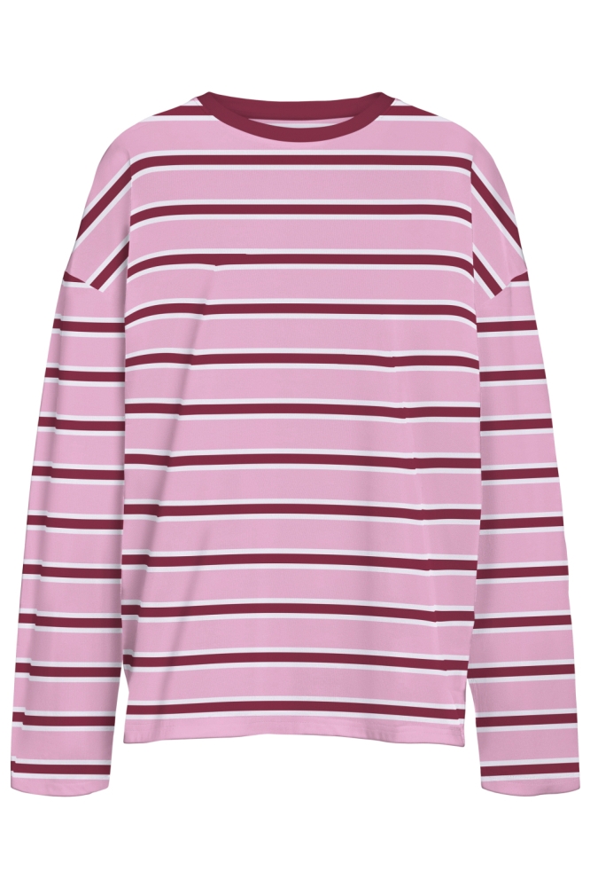 Noisy may roze dames sweater | Vooraanzicht