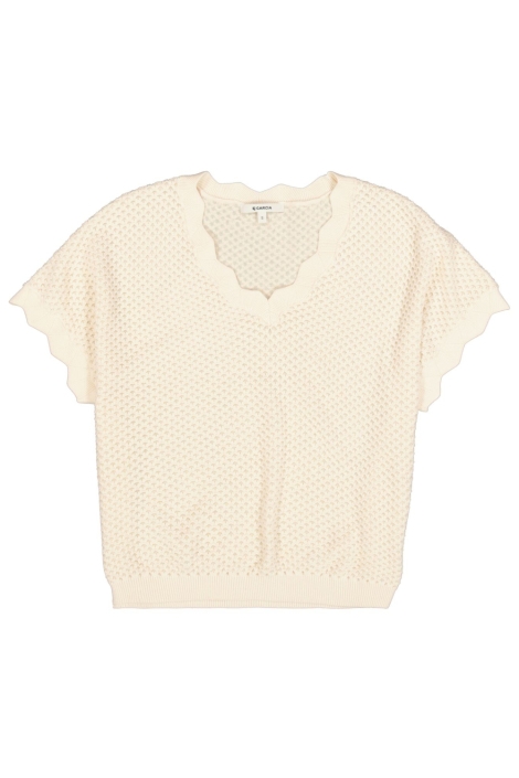 Garcia beige dames trui | Vooraanzicht