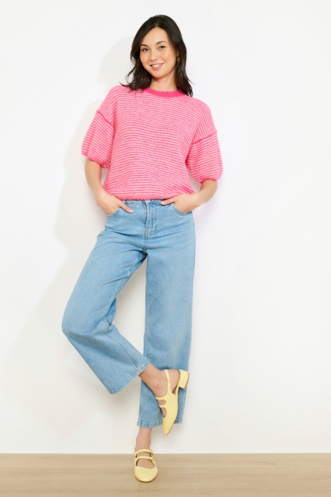 LolaLiza roze dames trui | Model