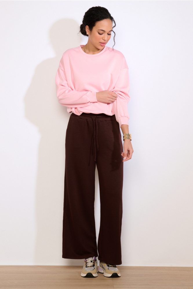 LolaLiza roze dames sweater | Model