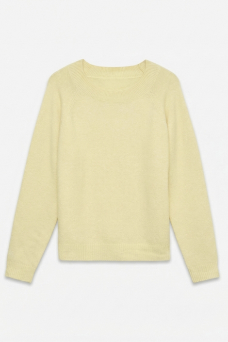 Vero Moda gele dames trui | Vooraanzicht