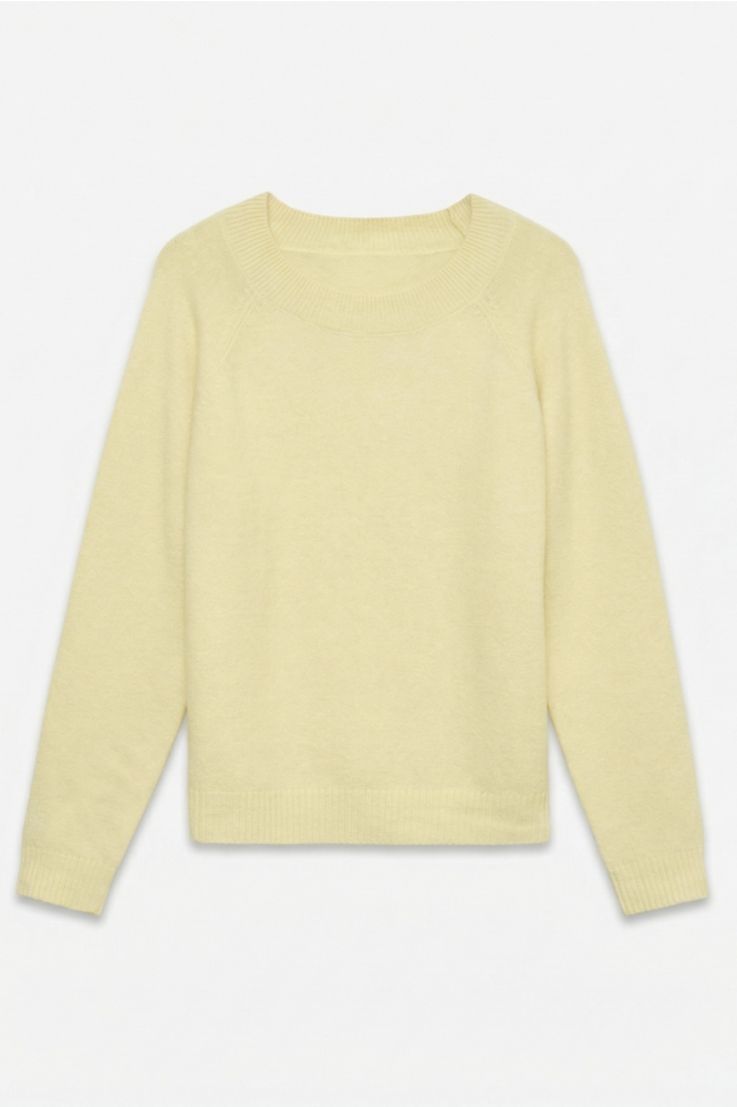 Vero Moda gele dames trui | Vooraanzicht