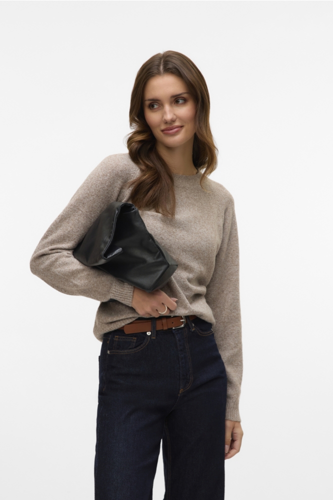 Vero Moda taupe dames trui | Model
