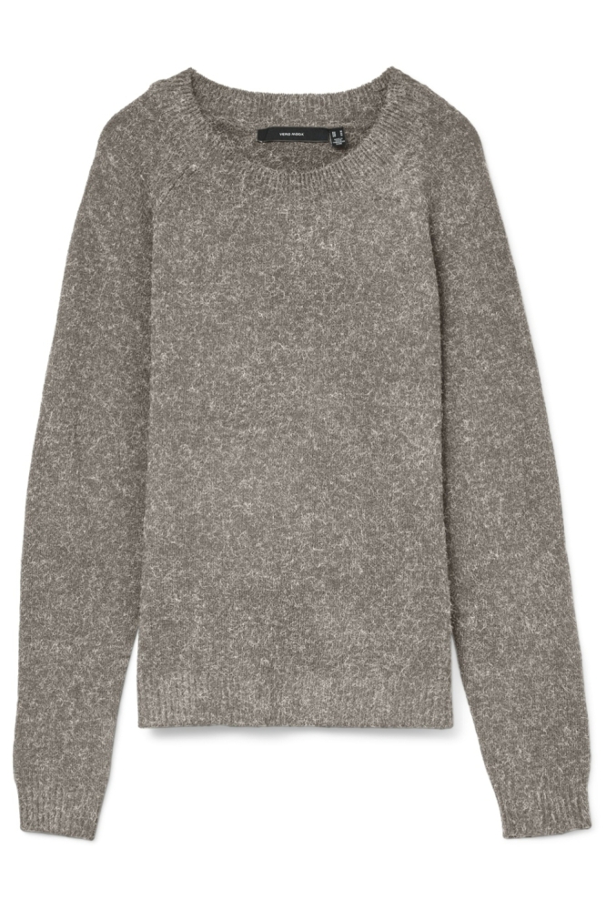 Vero Moda taupe dames trui | Vooraanzicht