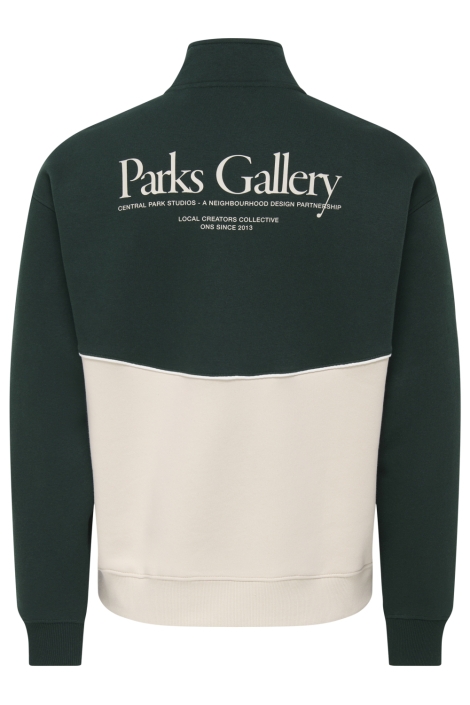 Only & Sons beige heren sweater | Achteraanzicht