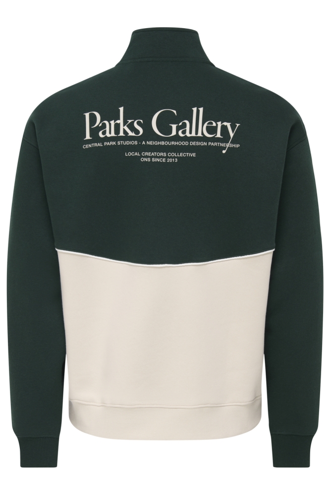 Only & Sons beige heren sweater | Achteraanzicht